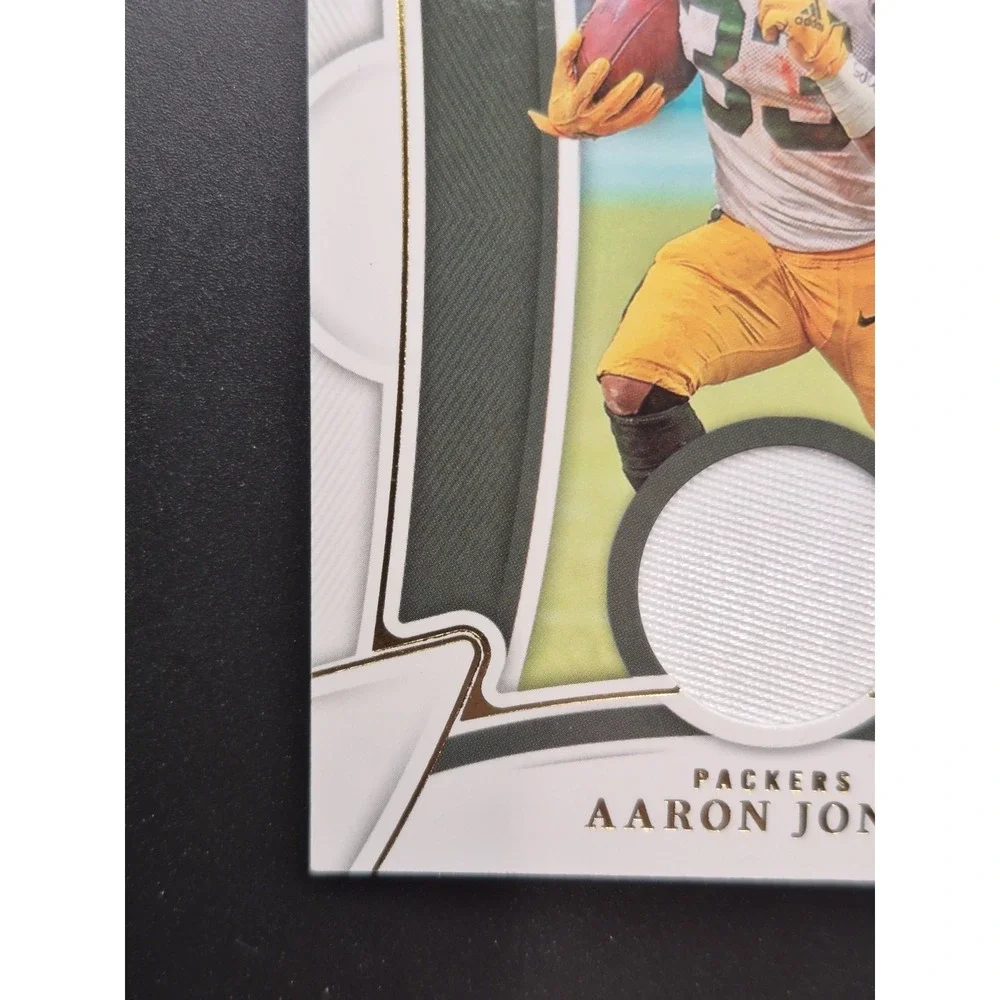 2022 National Treasures Aaron Jones #CEN-AJO Century Materials Gold /49 Packers